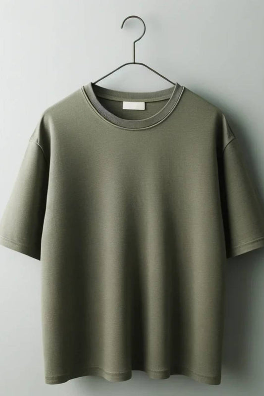 Plain Dusty Rose Unisex Oversize T-shirt